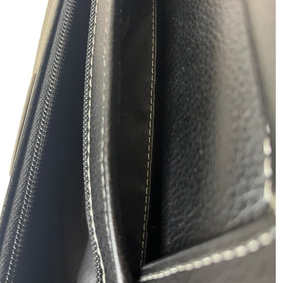 Samsonite 1910 Soft Vegan Leather Messenger Briefcase - Picture 6 of 11